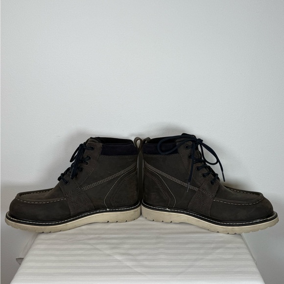 Ariat Rebar Wedge Moc Toe Waterproof Leather Work Boots Women’s Size 8B - Picture 12 of 12